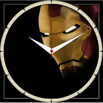 62% OFF on Shopmillions Iron Man Mask Analog Wall Clock Black 62% OFF on Shopmillions Iron Man Mask Analog Wall Clock Black