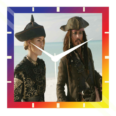 50% OFF on Moneysaver Pirates Of The Caribbean Analog Wall Clock Multicolor 50% OFF on Moneysaver Pirates Of The Caribbean Analog Wall Clock Multicolor