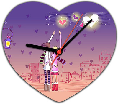 53% OFF on Lovely Collection Whole World Is Like A Heart In Love Analog Wall Clock Multicolor 53% OFF on Lovely Collection Whole World Is Like A Heart In Love Analog Wall Clock Multicolor