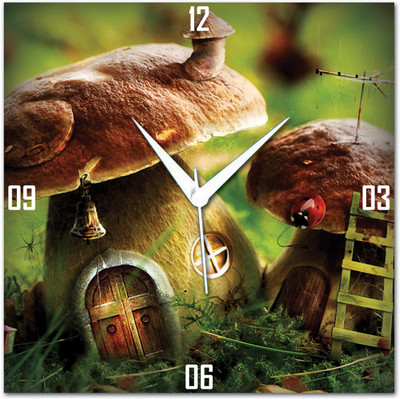 72% OFF on Amore Houses Analog Wall Clock Multicolor