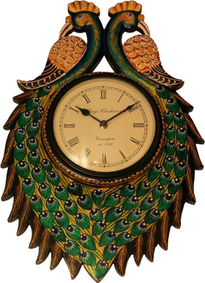 34% OFF on Kuch Khas 2 Green Peacocks Analog Wall Clock Multicolor 34% OFF on Kuch Khas 2 Green Peacocks Analog Wall Clock Multicolor