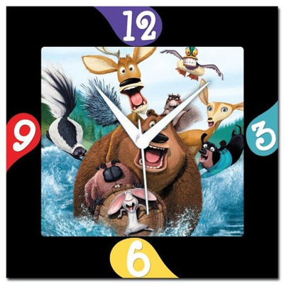 70% OFF on WebPlaza Open Season Analog Wall Clock Multicolor