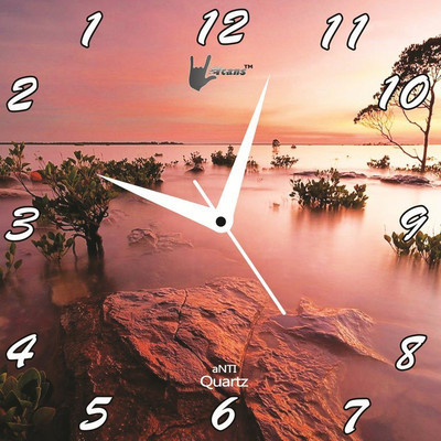 55% OFF on Lycans Anti 0100 Analog Wall Clock Red 55% OFF on Lycans Anti 0100 Analog Wall Clock Red