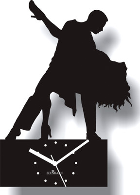 54% OFF on Zeeshaan Salsa Romance Black Analog Wall Clock Black 54% OFF on Zeeshaan Salsa Romance Black Analog Wall Clock Black