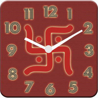 37% OFF on Onatto Swastik Wall Clock. Analog Wall Clock Multicolor 37% OFF on Onatto Swastik Wall Clock. Analog Wall Clock Multicolor