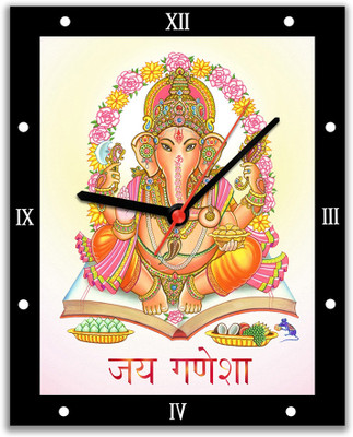 14% OFF on Lovely Collection Ganesha Religious Analog Wall Clock Multicolor 14% OFF on Lovely Collection Ganesha Religious Analog Wall Clock Multicolor