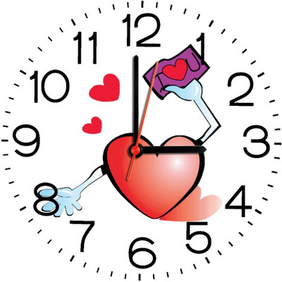 23% OFF on Ellicon B314 I Love You Heart Analog Wall Clock Multicolor 23% OFF on Ellicon B314 I Love You Heart Analog Wall Clock Multicolor