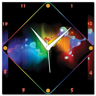 72% OFF on Amore Color Abstract Analog Wall Clock Multicolor 72% OFF on Amore Color Abstract Analog Wall Clock Multicolor