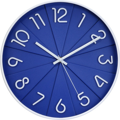45% OFF on Basement Bazaar Ravishing Analog Wall Clock Blue, White 45% OFF on Basement Bazaar Ravishing Analog Wall Clock Blue, White