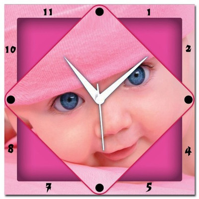 70% OFF on WebPlaza Cute Baby Analog Wall Clock Multicolor 70% OFF on WebPlaza Cute Baby Analog Wall Clock Multicolor