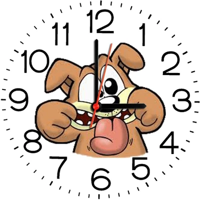 23% OFF on Ellicon B395 Funny Dog Cartoon Analog Wall Clock White 23% OFF on Ellicon B395 Funny Dog Cartoon Analog Wall Clock White