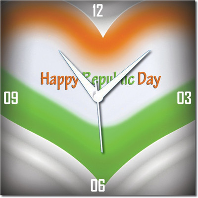 70% OFF on WebPlaza Happy Republic Day Analog Wall Clock Multicolor 70% OFF on WebPlaza Happy Republic Day Analog Wall Clock Multicolor