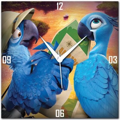 72% OFF on Amore Rio Jewel Analog Wall Clock Multicolor