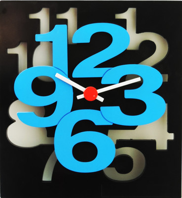 59% OFF on Feelings Club 9 Blue Analog Wall Clock Blue 59% OFF on Feelings Club 9 Blue Analog Wall Clock Blue