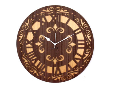 67% OFF on Panache Pan559 Analog Wall Clock Brown Wood Finish 67% OFF on Panache Pan559 Analog Wall Clock Brown Wood Finish