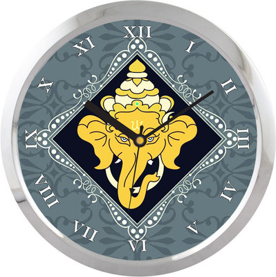 31% OFF on Shopping Monster Lord Ganesha Religious Analog Wall Clock Silver 31% OFF on Shopping Monster Lord Ganesha Religious Analog Wall Clock Silver