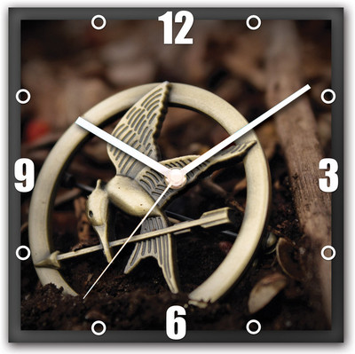 54% OFF on StyBuzz Hunger Games Sign Analog Wall Clock Multicolor 54% OFF on StyBuzz Hunger Games Sign Analog Wall Clock Multicolor
