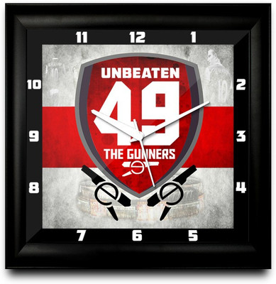 73% OFF on ShopMantra Arsenal The Gunners Unbeaten 49 Square Analog Wall Clock Black 73% OFF on ShopMantra Arsenal The Gunners Unbeaten 49 Square Analog Wall Clock Black