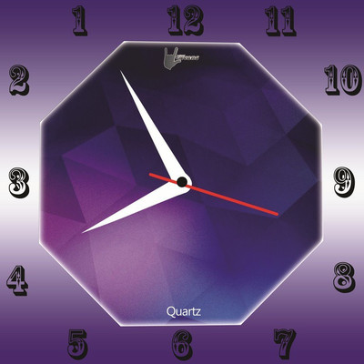 55% OFF on Lycans aNTI 0187 Analog Wall Clock Voilet