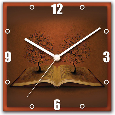 54% OFF on StyBuzz Book Analog Wall Clock Multicolor 54% OFF on StyBuzz Book Analog Wall Clock Multicolor