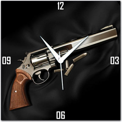 70% OFF on WebPlaza Bullet Analog Wall Clock Multicolor