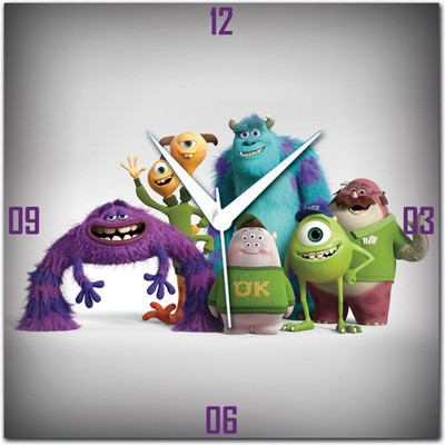 83% OFF on Amore Monsters University 113504 Analog Wall Clock Multicolor 83% OFF on Amore Monsters University 113504 Analog Wall Clock Multicolor