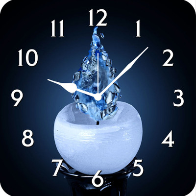 50% OFF on FurnishFantasy Water Flame Analog Wall Clock Multicolor 50% OFF on FurnishFantasy Water Flame Analog Wall Clock Multicolor