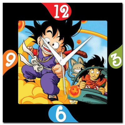 72% OFF on Amore Dragon Ball Z 107284 Analog Wall Clock Multicolor