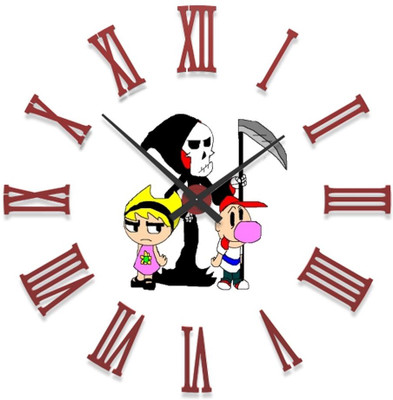 23% OFF on Ellicon B25 Billy Candy Cartoon Analog Wall Clock White