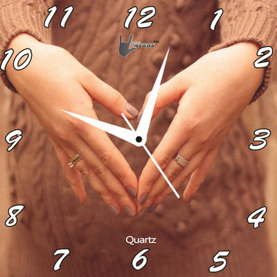61% OFF on Lycans Hands Analog Wall Clock Peach 61% OFF on Lycans Hands Analog Wall Clock Peach