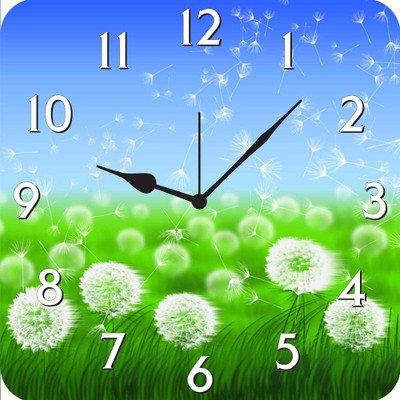 50% OFF on FurnishFantasy Flowers Analog Wall Clock Multicolor 50% OFF on FurnishFantasy Flowers Analog Wall Clock Multicolor