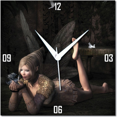 70% OFF on WebPlaza beautiful 211 Analog Wall Clock Multicolor