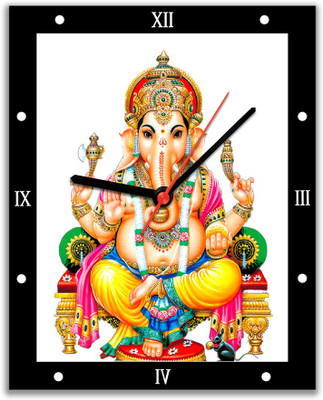 14% OFF on Lovely Collection Ganesha Religious Analog Wall Clock Multicolor 14% OFF on Lovely Collection Ganesha Religious Analog Wall Clock Multicolor