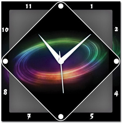 70% OFF on WebPlaza Rainbow Abstract Analog Wall Clock Multicolor 70% OFF on WebPlaza Rainbow Abstract Analog Wall Clock Multicolor