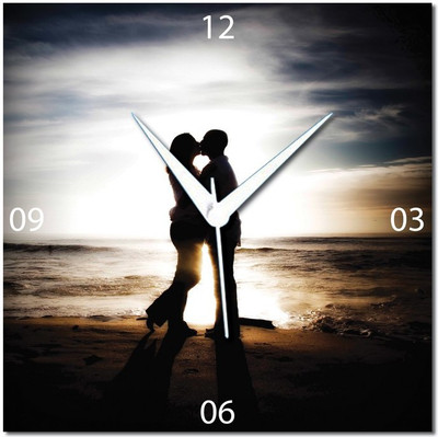 70% OFF on WebPlaza Valentine Love Kiss Analog Wall Clock Multicolor 70% OFF on WebPlaza Valentine Love Kiss Analog Wall Clock Multicolor