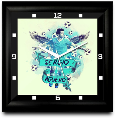 73% OFF on ShopMantra Sergio AgüEro Argentina Football Square Analog Wall Clock Black 73% OFF on ShopMantra Sergio AgüEro Argentina Football Square Analog Wall Clock Black