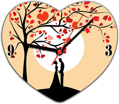 40% OFF on Lovely Collection Be Mine Forever Love Analog Wall Clock Multicolor 40% OFF on Lovely Collection Be Mine Forever Love Analog Wall Clock Multicolor