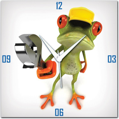 70% OFF on WebPlaza 3d Frog Analog Wall Clock Multicolor 70% OFF on WebPlaza 3d Frog Analog Wall Clock Multicolor