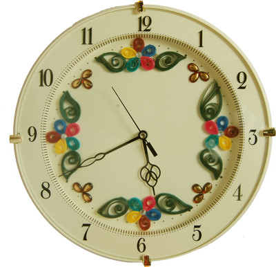 52% OFF on Ajanta Designer Analog 28 cm Dia Wall Clock Beige 52% OFF on Ajanta Designer Analog 28 cm Dia Wall Clock Beige