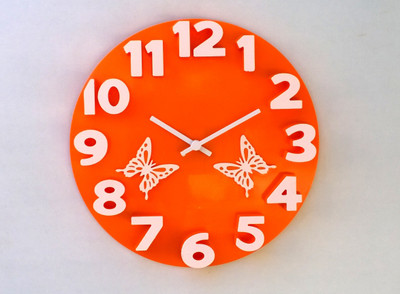 42% OFF on Panache 3D With Butterfly Analog Wall Clock Multicolor 42% OFF on Panache 3D With Butterfly Analog Wall Clock Multicolor