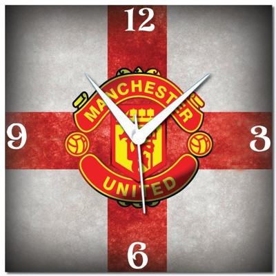 70% OFF on WebPlaza Manchester United Analog Wall Clock Multicolor