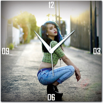 72% OFF on Amore Dani Artaud Analog Wall Clock Multicolor