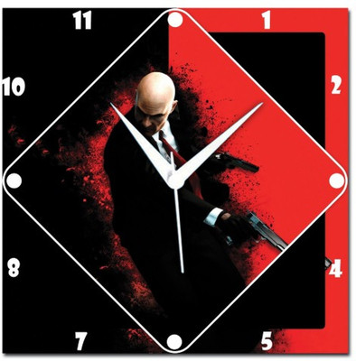 72% OFF on Amore Hitman 107595 Analog Wall Clock Multicolor
