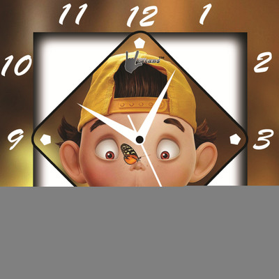 61% OFF on Lycans Cartoon Analog Wall Clock Brown, Yellow 61% OFF on Lycans Cartoon Analog Wall Clock Brown, Yellow