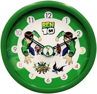 35% OFF on CMPL Cartoon Ben 10 Analog Wall Clock Green 35% OFF on CMPL Cartoon Ben 10 Analog Wall Clock Green
