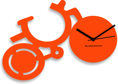 18% OFF on Blacksmith Orange By Cycle Analog Wall Clock Orange 18% OFF on Blacksmith Orange By Cycle Analog Wall Clock Orange