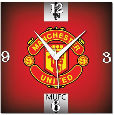 70% OFF on WebPlaza Manchester United Analog Wall Clock Multicolor
