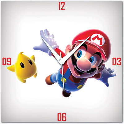 72% OFF on Amore Mario Render Analog Wall Clock White