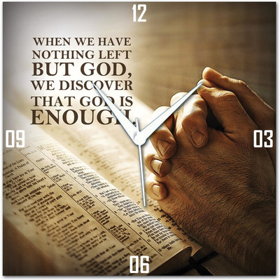 70% OFF on WebPlaza When We Have Analog Wall Clock Multicolor