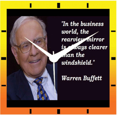50% OFF on Moneysaver Warren Buffett Quotes Analog Wall Clock Multicolor 50% OFF on Moneysaver Warren Buffett Quotes Analog Wall Clock Multicolor